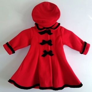 Pete's Partner Baby Girl Coat Size 12 Months